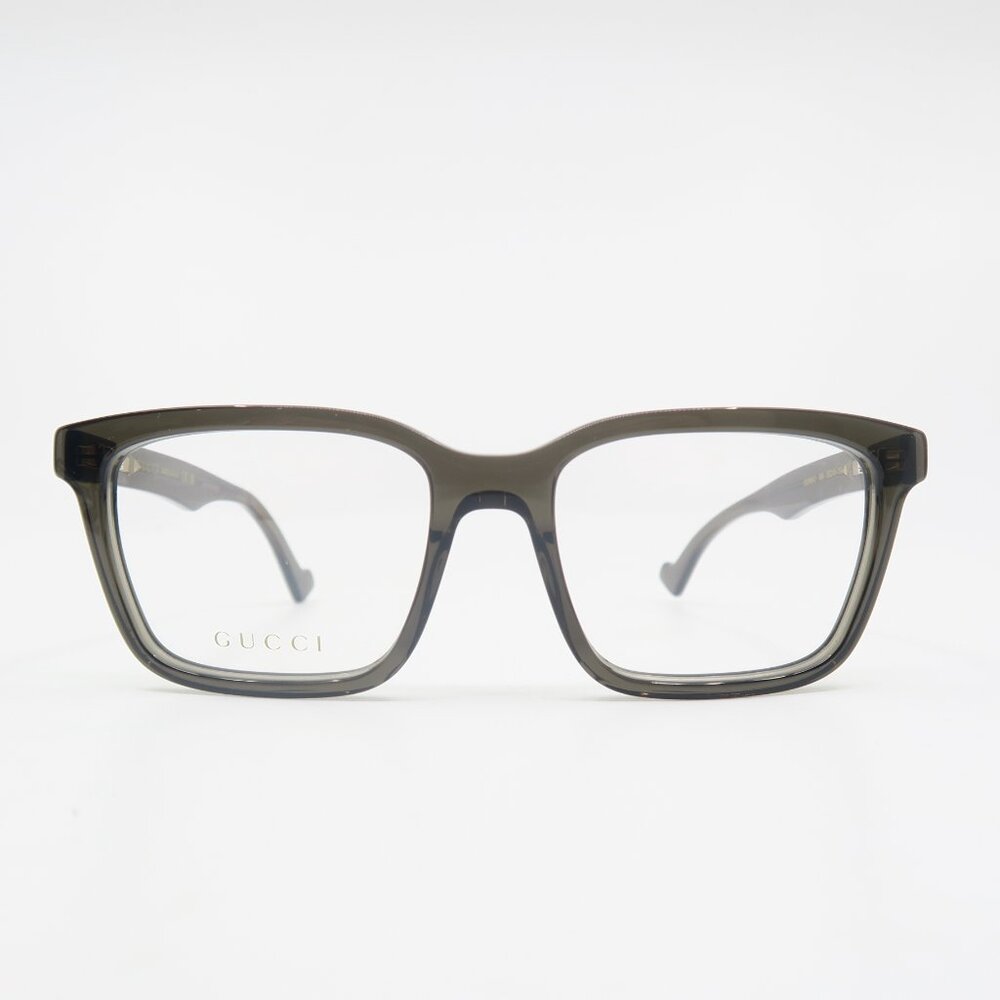 Gucci GG0964O 006 55mm Grey New Men's  Eyeglasses Frames. - Picture 2 of 10